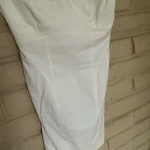 Helmut Lang Classic White Dress